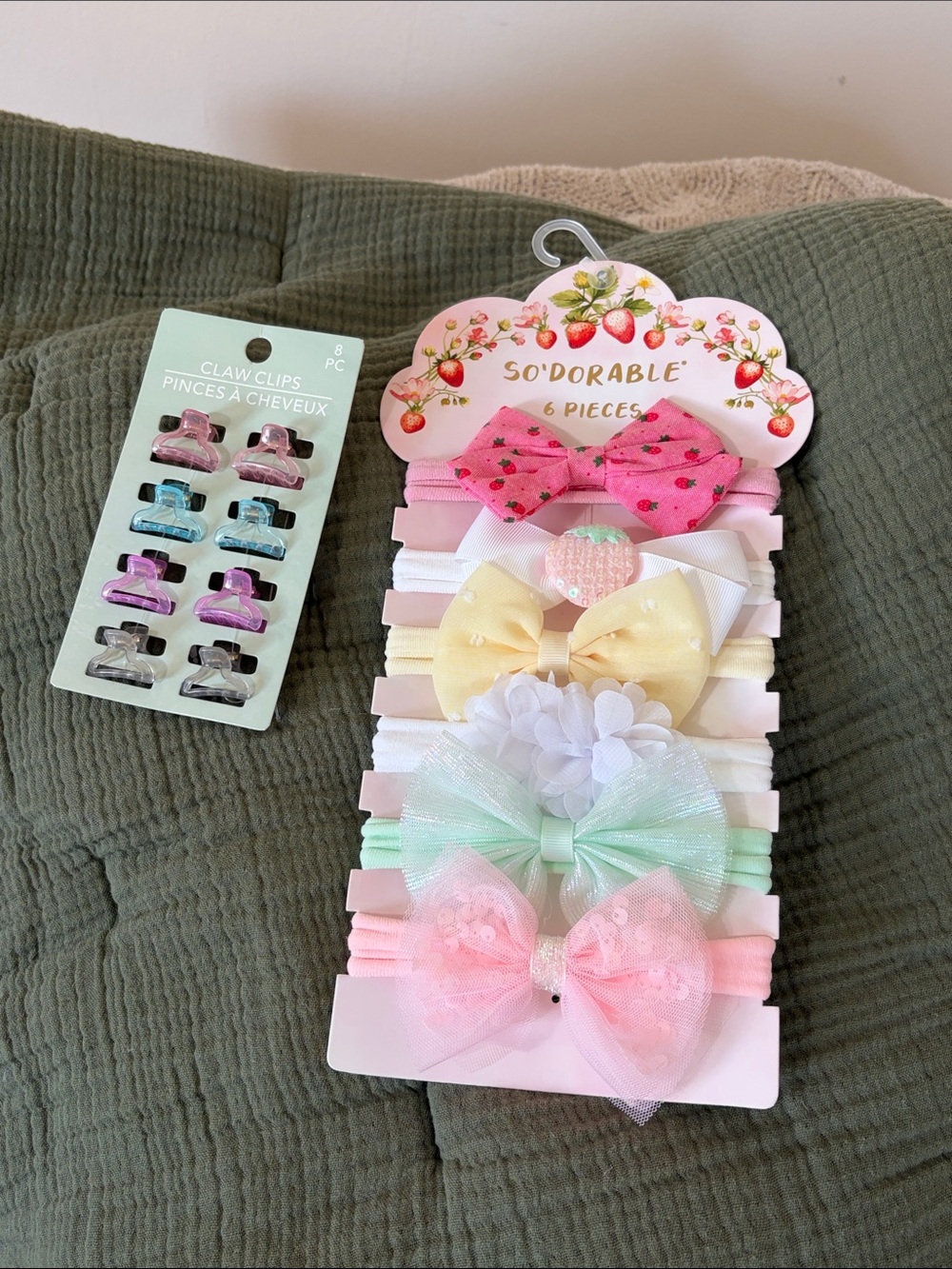 Baby hair accessories NWT